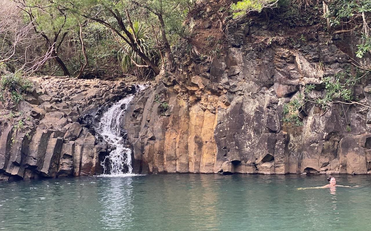secret Haiku pool swim