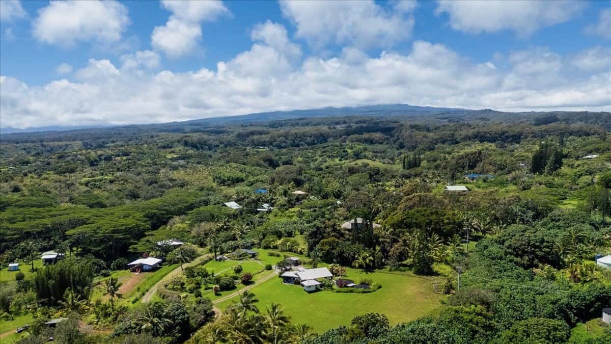 overhead at 51 W Waipio Road Haiku Maui